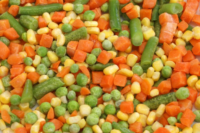 Mixed Vegetables Background